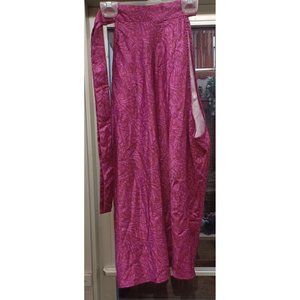 Venezia Jeans Clothing Co. Boho Womens Blouse Bright Pink Pattern SZ 22/24